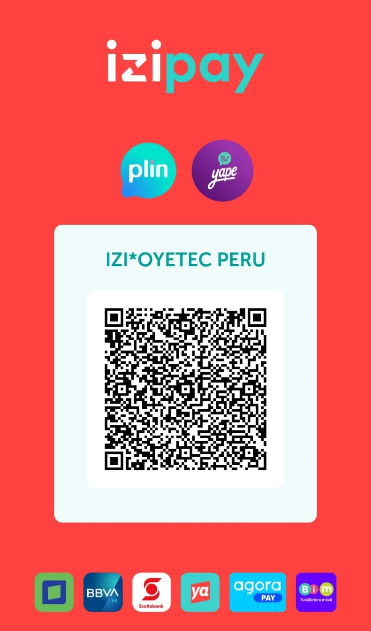 QR Izipay OYETEC